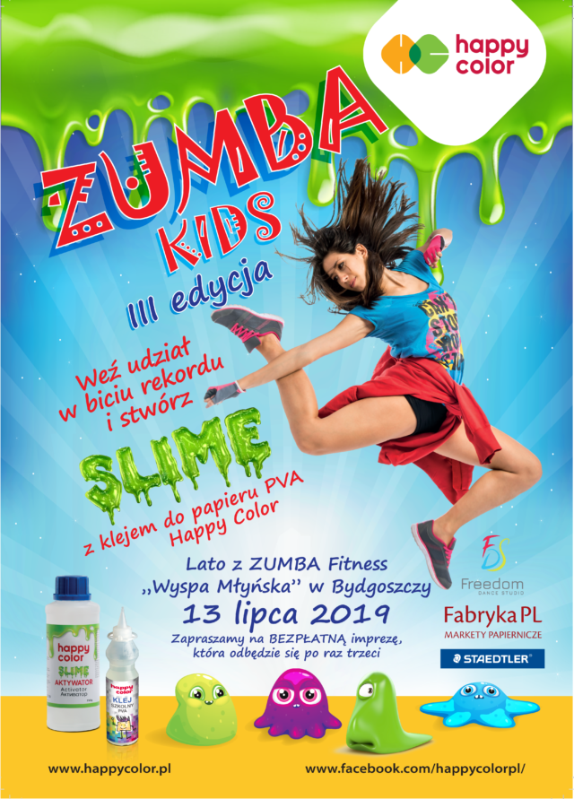 plakat zumba kids