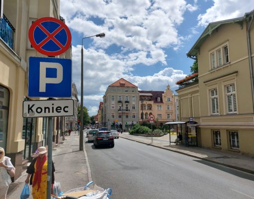 Stylowe chodniki w Śródmieściu