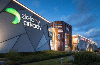 Nowoczesne centrum handlowe Zielone Arkady