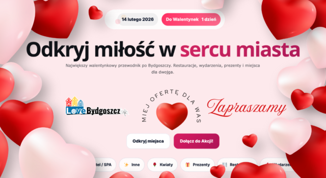 Akcja – Walentynki w Bydgoszczy zakończona