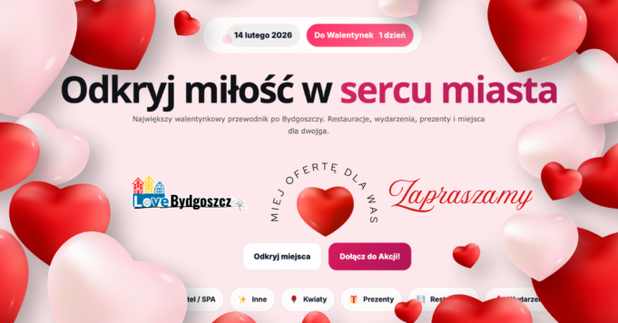 Akcja – Walentynki w Bydgoszczy zakończona